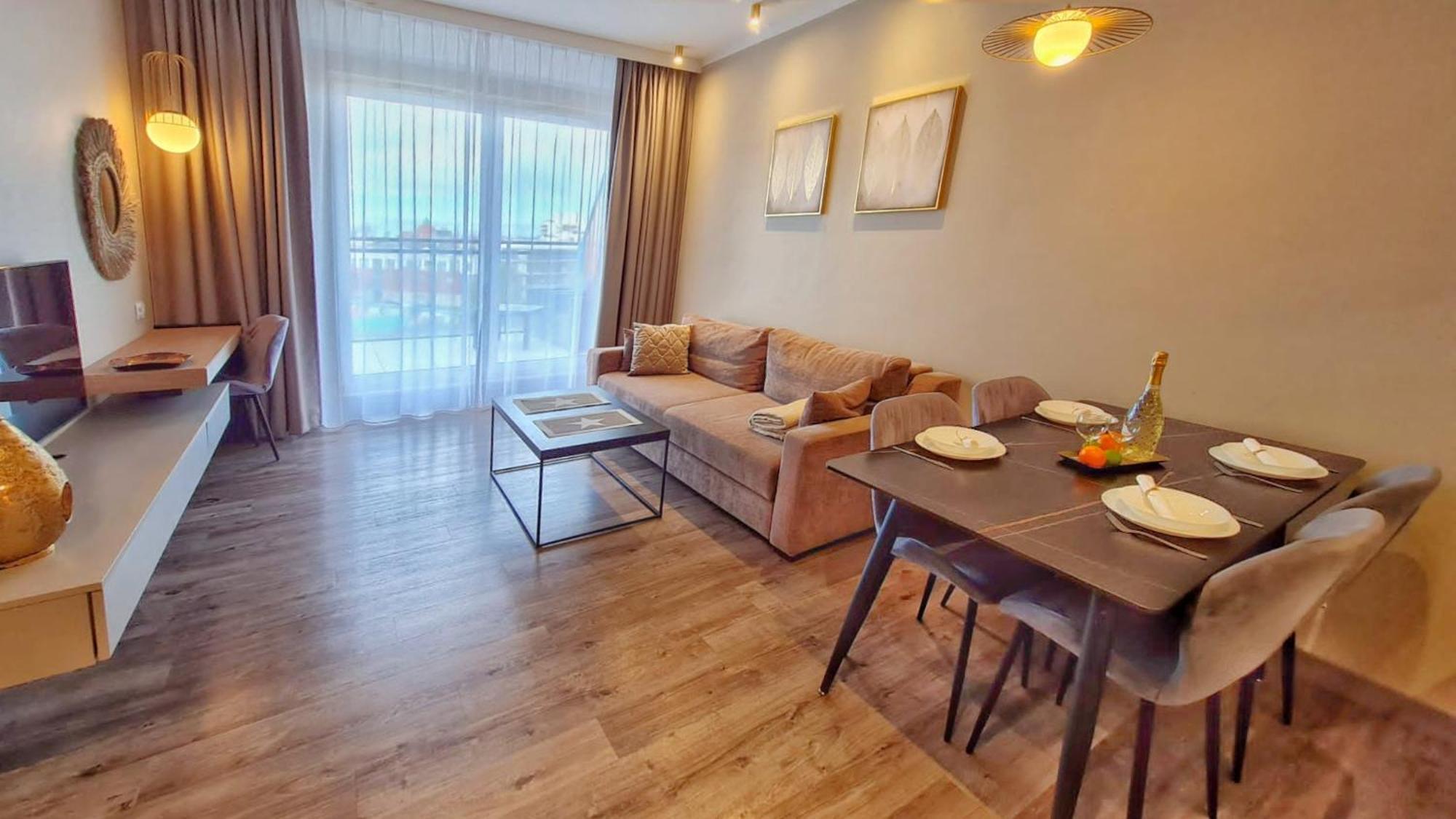 מידזיזדרויה Holiday Home Bel Mare 514E Z Sypialnia I Tarasem מראה חיצוני תמונה